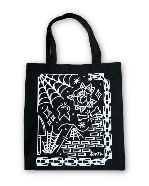 Load image into Gallery viewer, Sunday Scaries Tote Bag