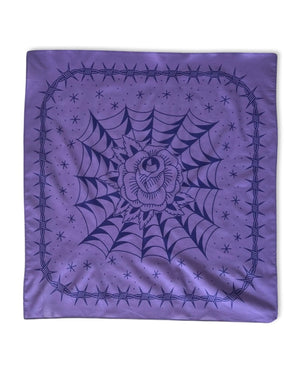 Purple Rose Tattoo Bandana