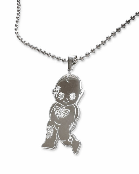 Load image into Gallery viewer, Tattooed Kewpie Necklace
