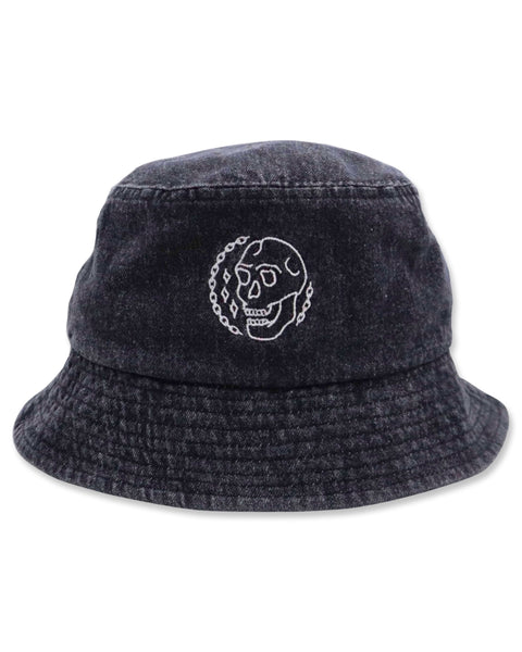 Load image into Gallery viewer, Skull Bucket Hat
