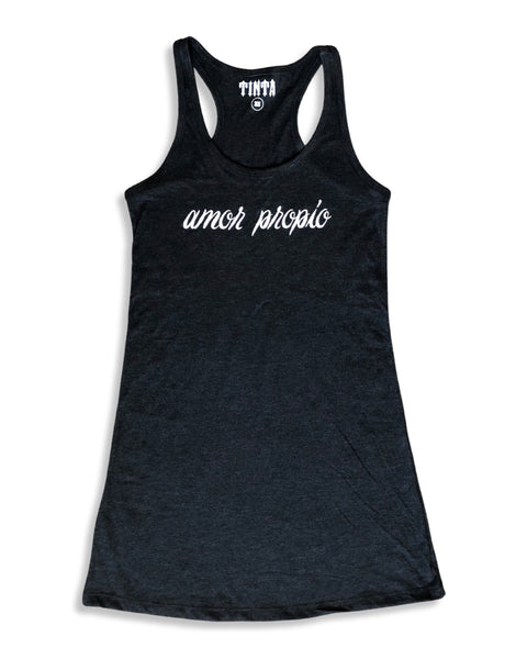 Load image into Gallery viewer, Amor Propio Graphic Racerback Dress