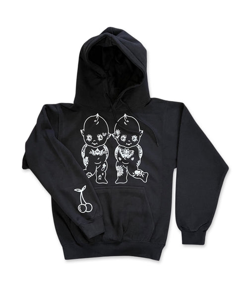 Load image into Gallery viewer, Unisex Tattooed Kewpie Hoodie