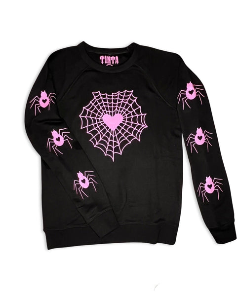 Load image into Gallery viewer, Unisex Heartweb Raglan Pullover