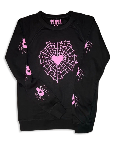 Load image into Gallery viewer, Unisex Heartweb Raglan Pullover