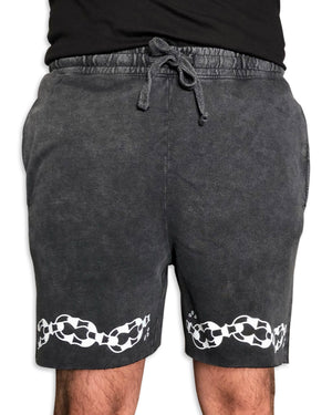 Unisex Tattoo Chain Sweatshorts