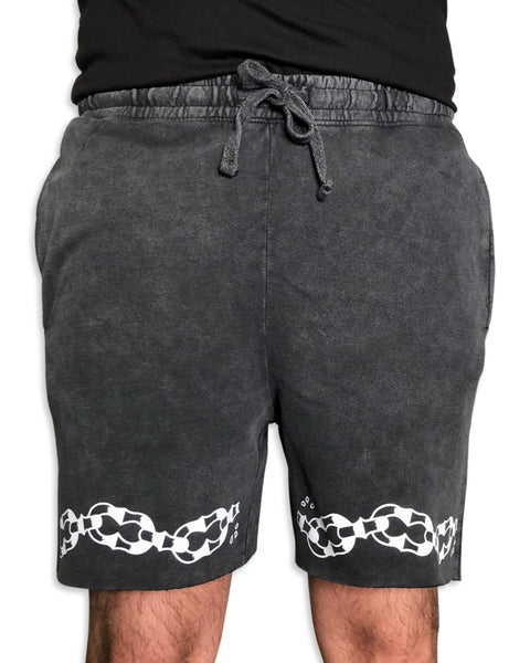 Load image into Gallery viewer, Unisex Tattoo Chain Sweatshorts
