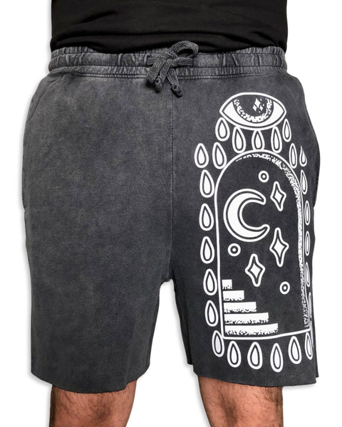 Load image into Gallery viewer, Unisex Crying Portal Sweatshorts