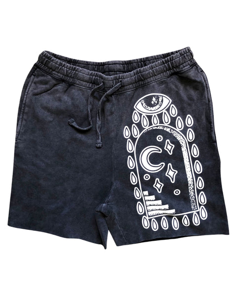 Load image into Gallery viewer, Unisex Crying Portal Sweatshorts