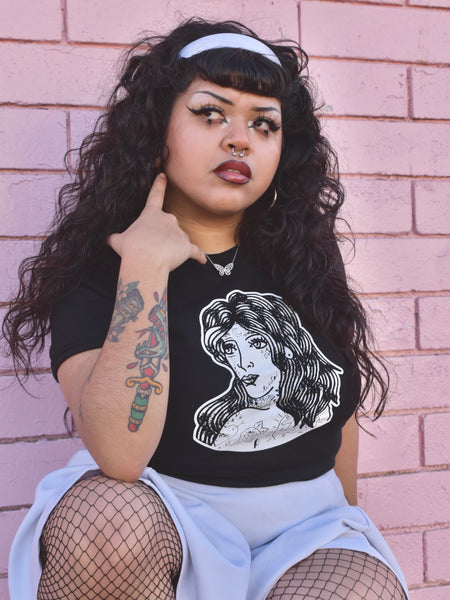 Load image into Gallery viewer, Unisex Tattooed Lady Graphic Tee