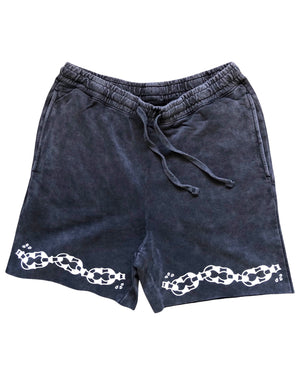 Unisex Tattoo Chain Sweatshorts
