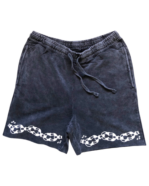 Load image into Gallery viewer, Unisex Tattoo Chain Sweatshorts