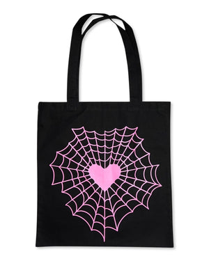 Heartweb Tote Bag