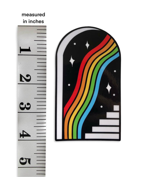 Load image into Gallery viewer, Rainbow Portal Sticker