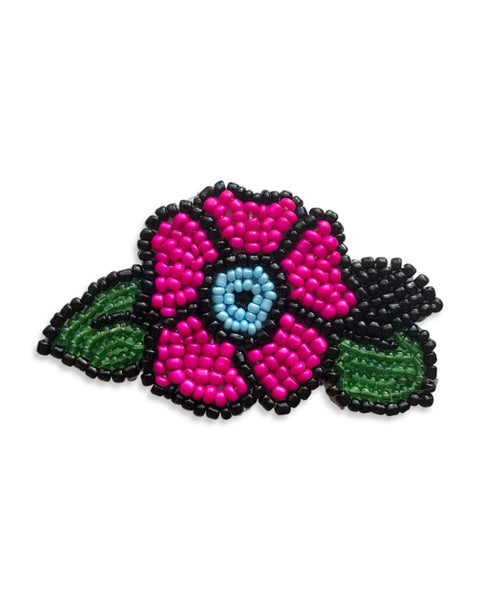 Load image into Gallery viewer, Tattoo Flower Beaded Pin