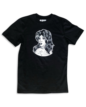 Unisex Tattooed Lady Graphic Tee