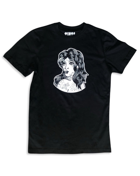 Load image into Gallery viewer, Unisex Tattooed Lady Graphic Tee