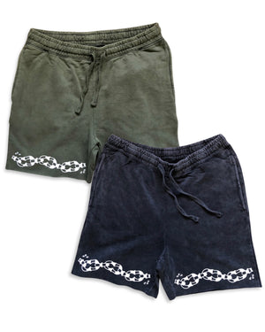 Unisex Tattoo Chain Sweatshorts