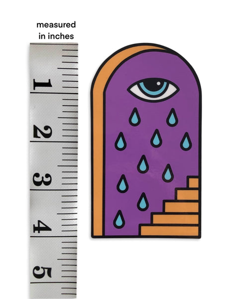 Load image into Gallery viewer, Crying Portal Sticker