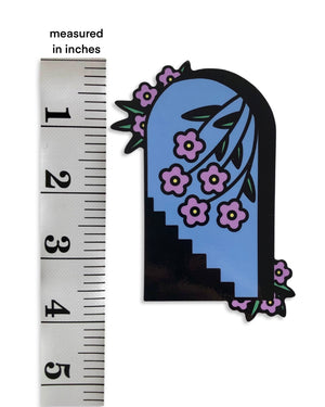 Flower Portal Sticker