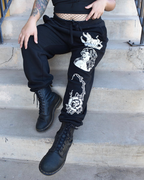 Load image into Gallery viewer, Unisex Tattoo Flash Sweatpants