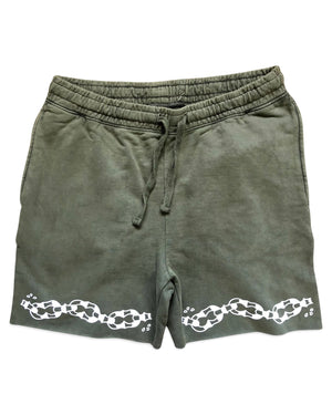 Unisex Tattoo Chain Sweatshorts