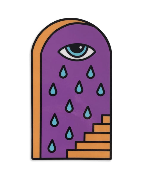 Load image into Gallery viewer, Crying Portal Sticker
