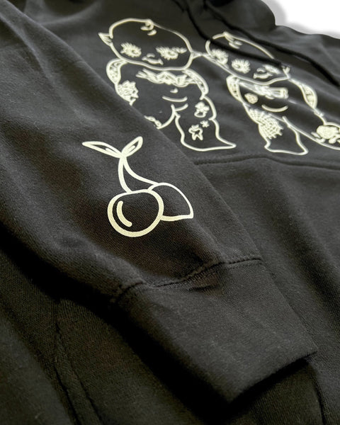 Load image into Gallery viewer, Unisex Tattooed Kewpie Hoodie