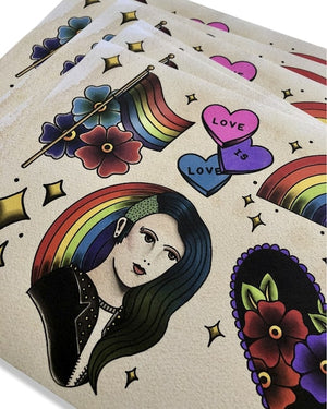 Pride Tattoo Flash Print
