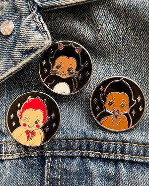 Halloween Kewpies Enamel Pin Set