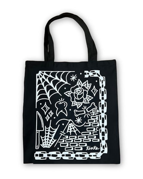 Load image into Gallery viewer, Sunday Scaries Tote Bag
