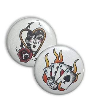 Luck be a Lady Pin Pack