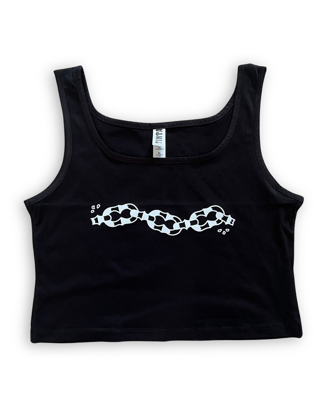 Chain Cropped Tank Top