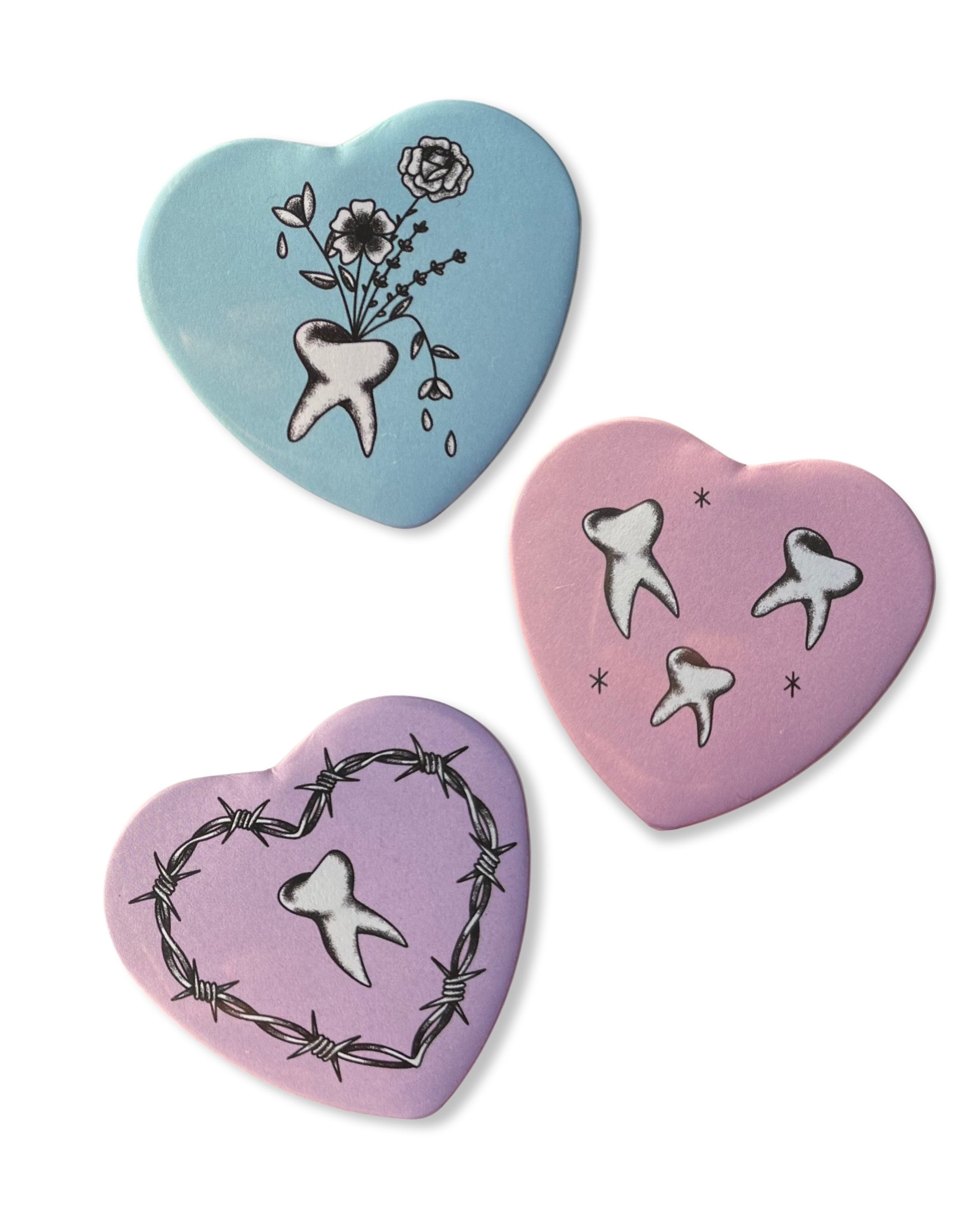 Tooth Pin Candy Sweet Tooth Pin Pack – Tinta