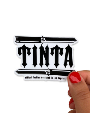 Tinta Logo Sticker