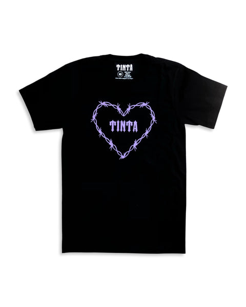 Load image into Gallery viewer, Unisex Barbed Wire Heart Graphic Tee
